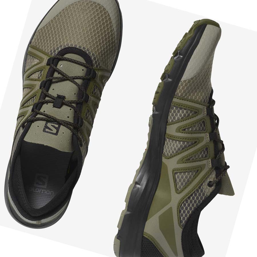 Zapatos de Agua Salomon CROSSAMPHIBIAN SWIFT 2 Hombre Verde Oliva | MX 3389ILH